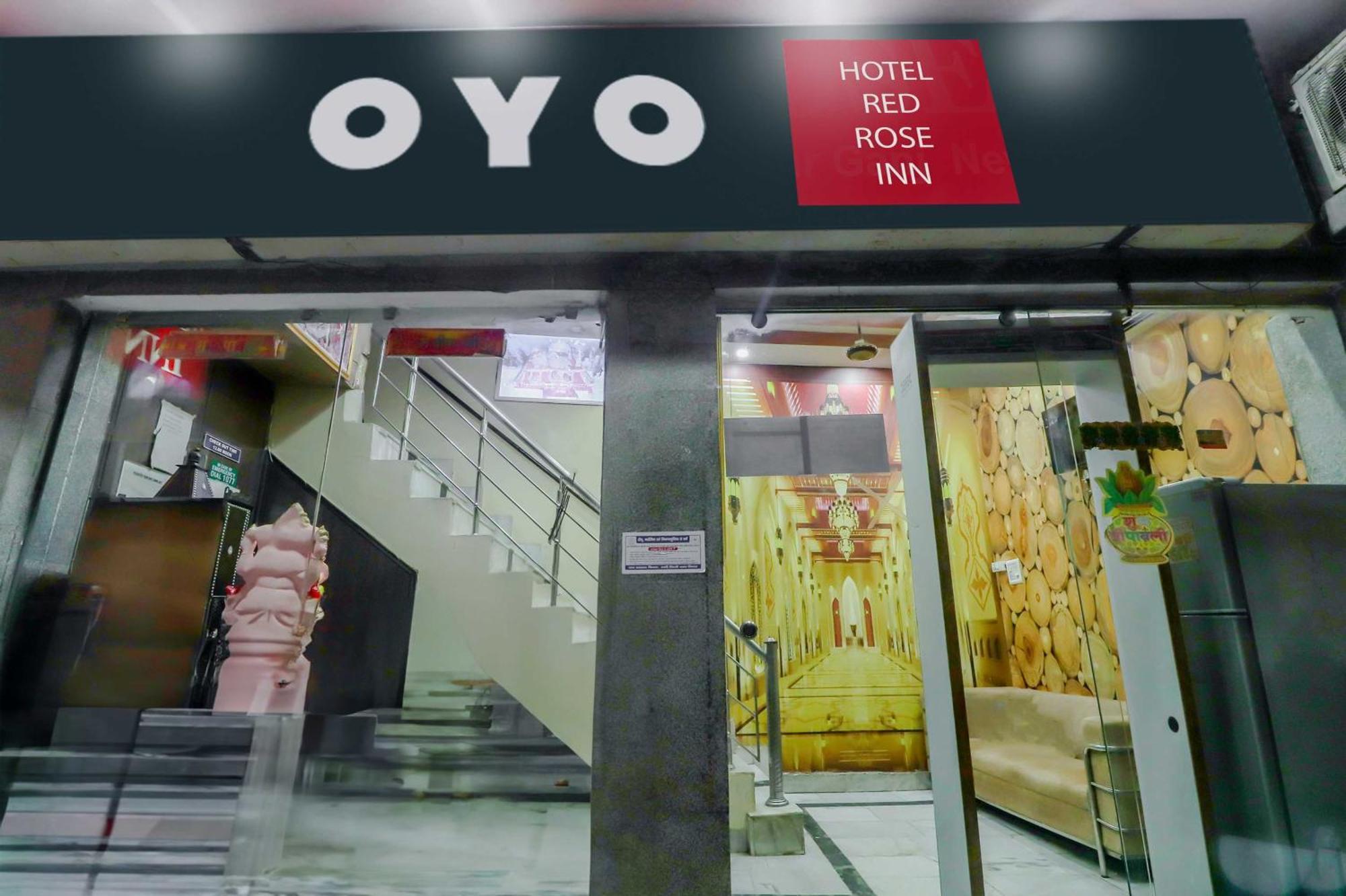 نيودلهي Oyo Flagship 81569 The Red Rose Inn المظهر الخارجي الصورة
