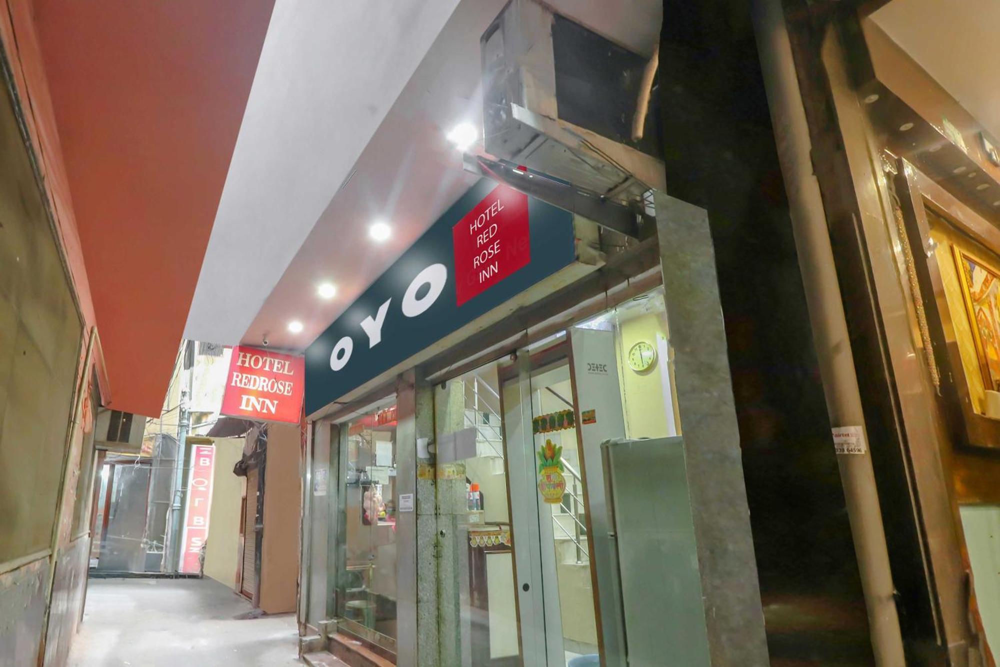 نيودلهي Oyo Flagship 81569 The Red Rose Inn المظهر الخارجي الصورة